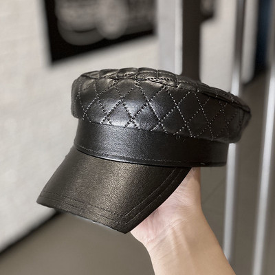 Γυναικείο έκο δερμάτινοκαπέλο - τρσαγιάσκα