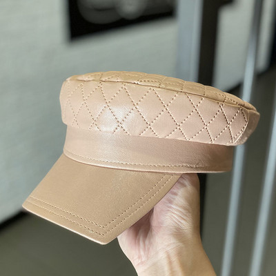 Γυναικείο έκο δερμάτινοκαπέλο - τρσαγιάσκα