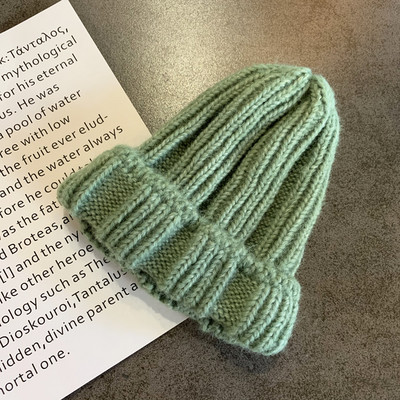 Kötött női sapka-sima modell