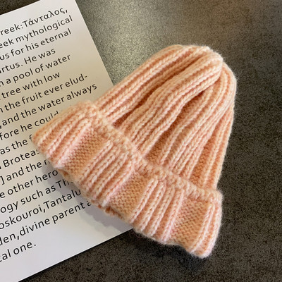 Kötött női sapka-sima modell