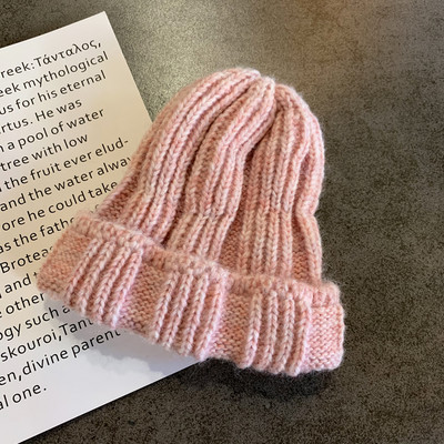 Kötött női sapka-sima modell