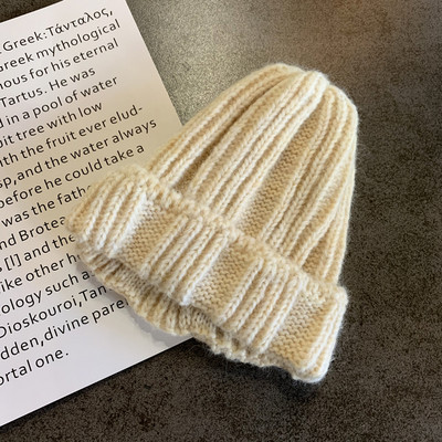 Kötött női sapka-sima modell