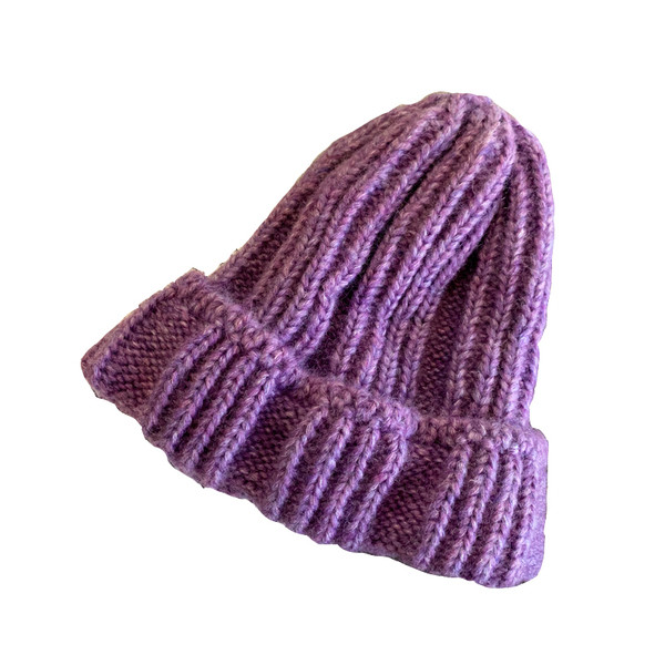 Kötött női sapka-sima modell