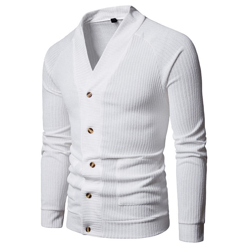 Ležerni muški kardigan s dugmadima