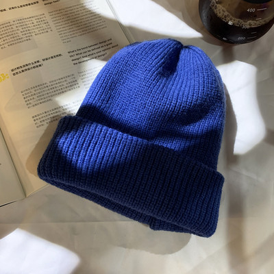 Női gyapjú sapka-sima modell