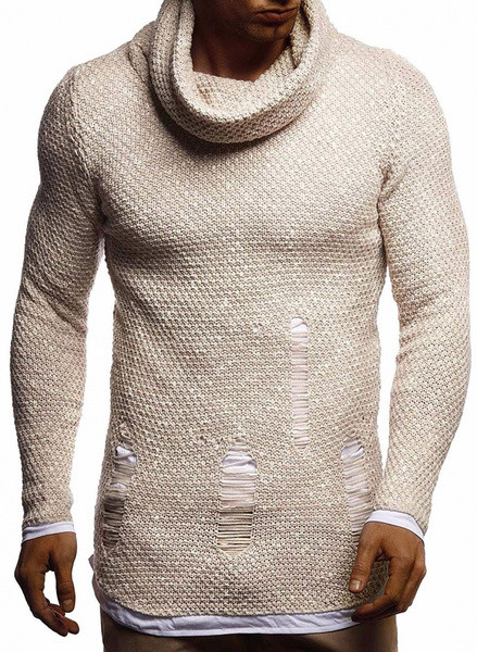 Jelenlegi férfi hosszú pulóverre szabott modell