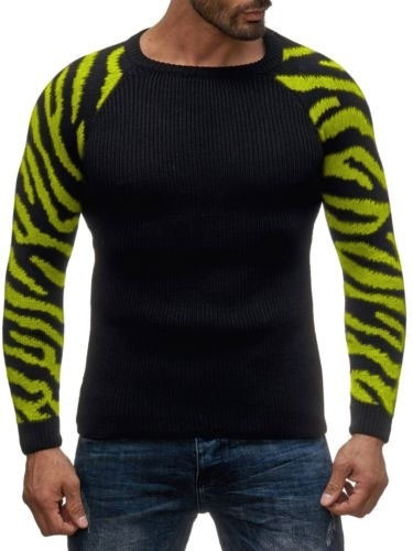 Aktuális férfi testreszabott pulóver állatmintával