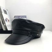 Modern női sapka típusú műbőr sapka