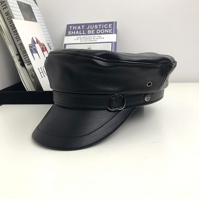 Modern női sapka típusú műbőr sapka