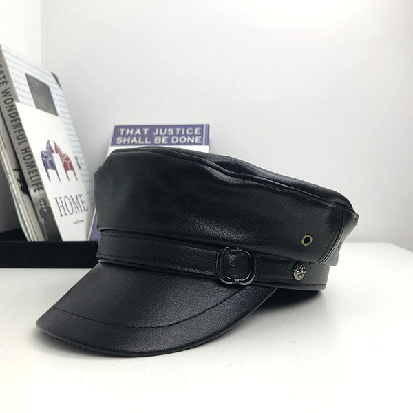 Modern női sapka típusú műbőr sapka