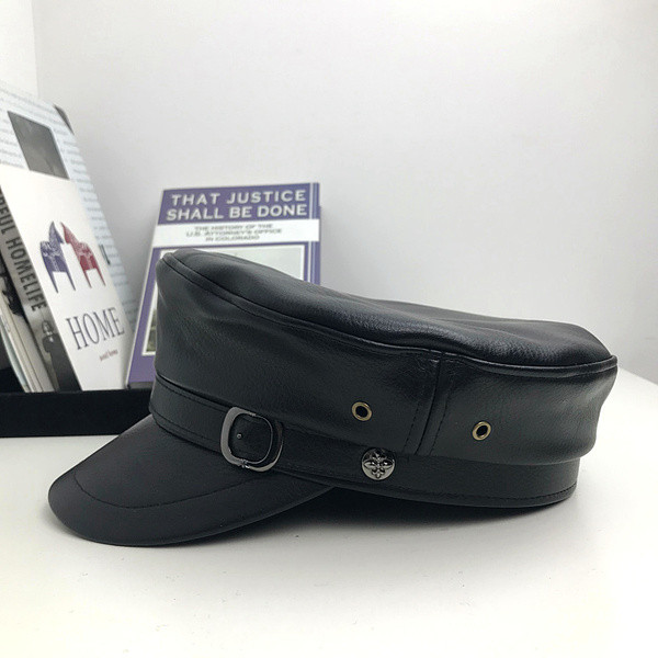 Modern női sapka típusú műbőr sapka