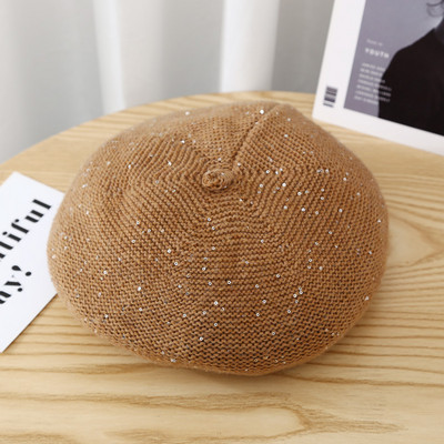 Γυναικείο καπέλο πλεκτό μπερέ