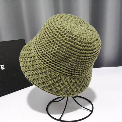 Új modell kötött női sapka télire