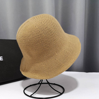 Női kötött horgászsapka mindennapi használatra