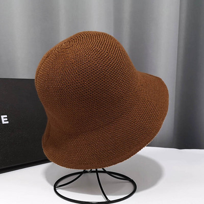 Női kötött horgászsapka mindennapi használatra