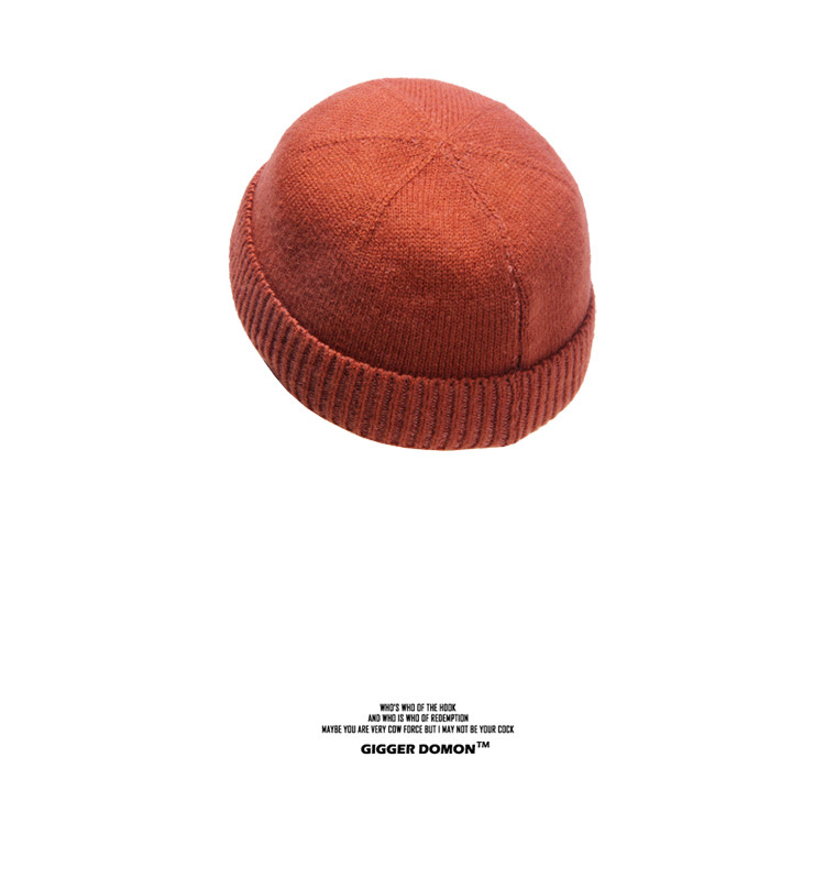 Őszi-téli kötött sapka unisex modell