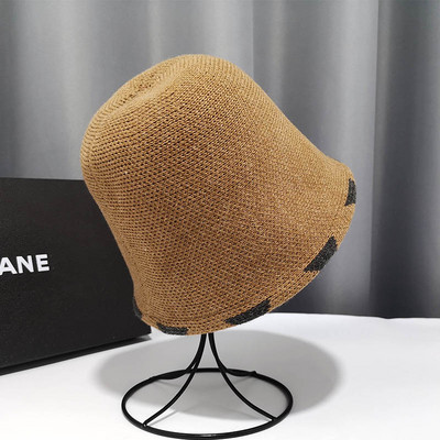 Őszi téli női kötött sapka horgásztípus