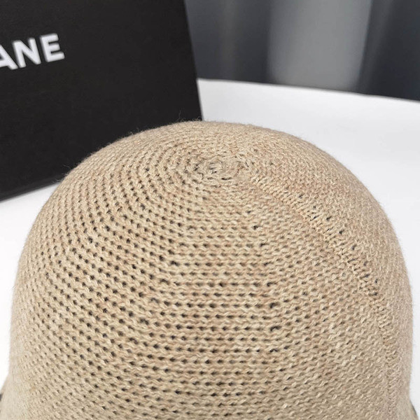 Őszi téli női kötött sapka horgásztípus