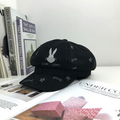 Καθημερινό γυναικείο καπέλο τραγιάσκα με επιγραφές