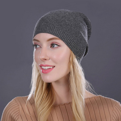 Καπέλο φθινοπώρου-χειμερινό από λεπτό πλέξιμο