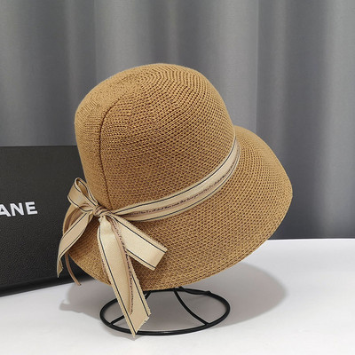 Γυναικείο casual καπέλο με κορδέλα σε διάφορα χρώματα