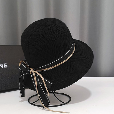 Γυναικείο casual καπέλο με κορδέλα σε διάφορα χρώματα