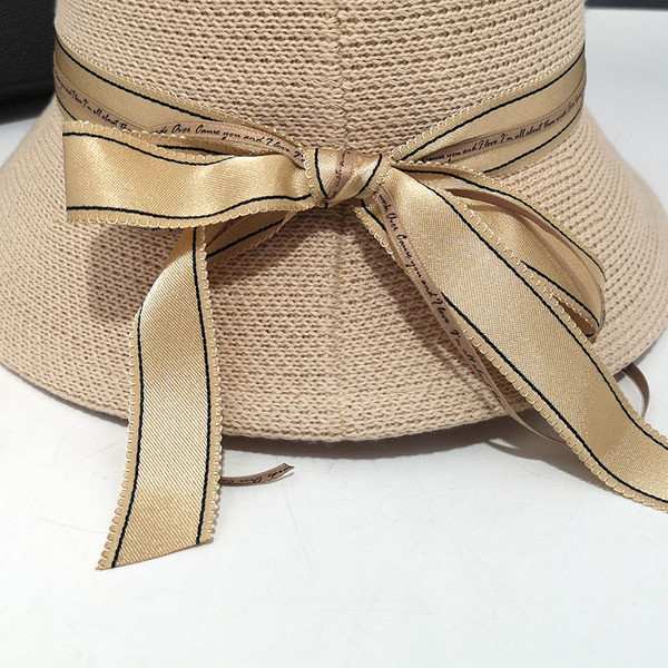 Γυναικείο casual καπέλο με κορδέλα σε διάφορα χρώματα