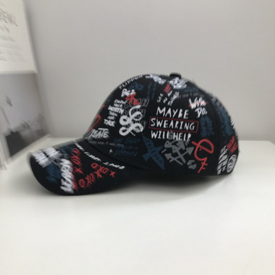 Νέο μοντέλο γυναικείο καπέλο με γείσο και επιγραφές