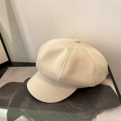 Modern női gyapjú barett típusú sapka