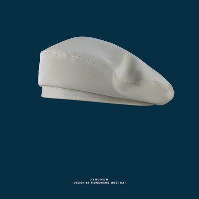 Γυναικείο μπερέ από οικολογικό δέρμα