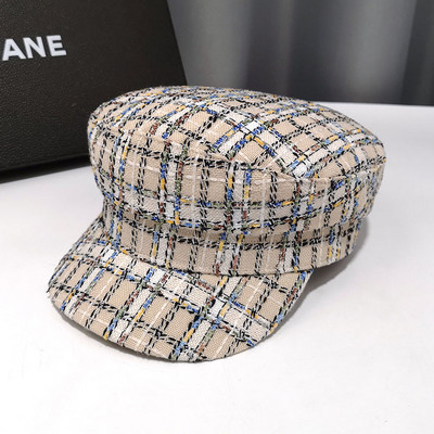 Alkalmi női sapka svájcisapka ellenzővel