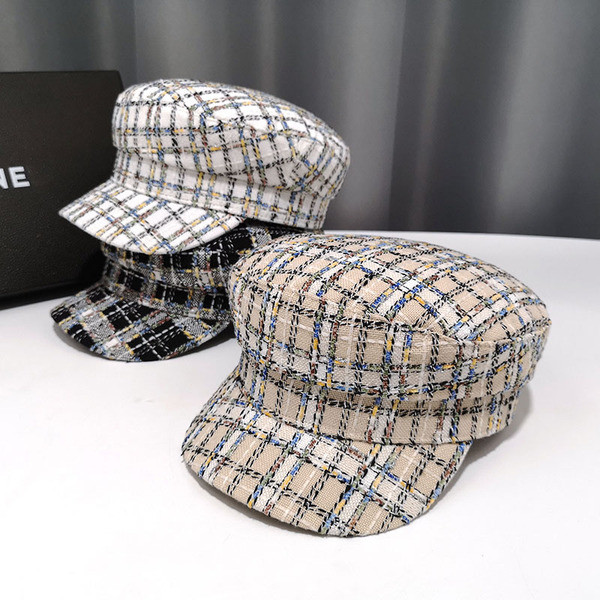 Alkalmi női sapka svájcisapka ellenzővel