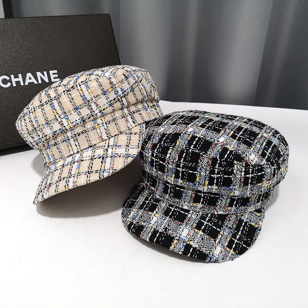 Alkalmi női sapka svájcisapka ellenzővel