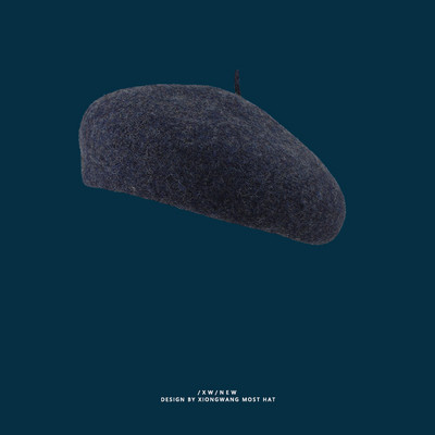 Γυναικείο μάλλινο μπερέ κλασικό μοντέλο