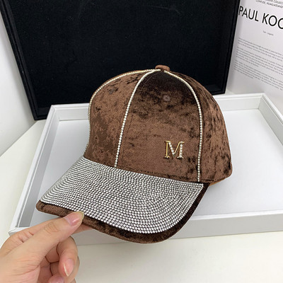 Καπέλο νέο μοντέλο με πέτρες και γείσο