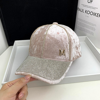 Καπέλο νέο μοντέλο με πέτρες και γείσο