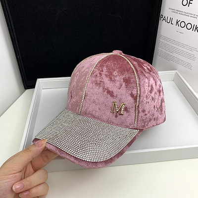 Καπέλο νέο μοντέλο με πέτρες και γείσο