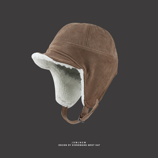 Női sapka meleg béléssel típusú fülvédővel