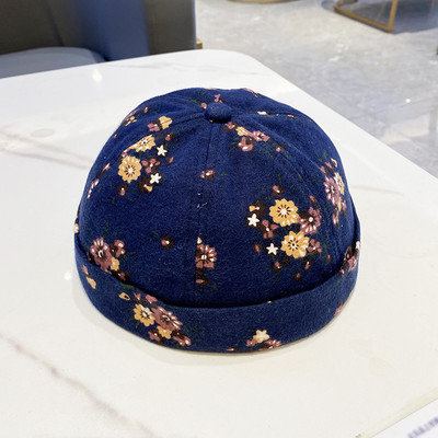 Új modell női sapka virágmintával, különböző színekben