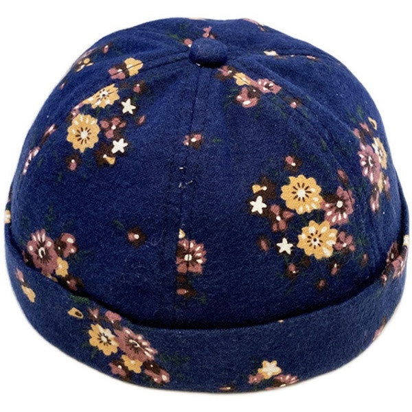 Új modell női sapka virágmintával, különböző színekben