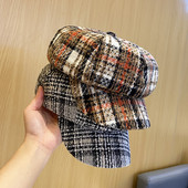 Alkalmi női gyapjú sapka napellenzővel, három színben