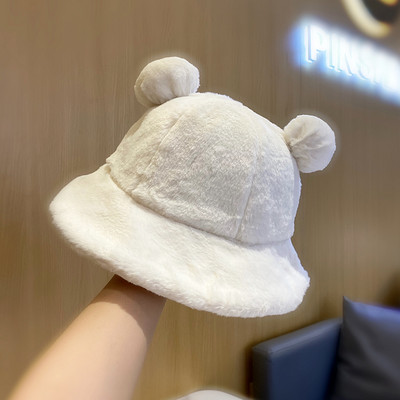 Női alkalmi pehelysapka 3D elemmel, öt színben