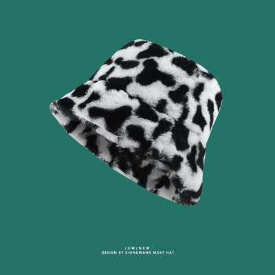 Őszi-téli pehelysapka állatmintával