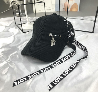 Νέο μοντέλο γυναικείο καπέλο με γείσο και κορδόνια