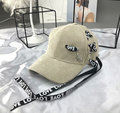 Νέο μοντέλο γυναικείο καπέλο με γείσο και κορδόνια