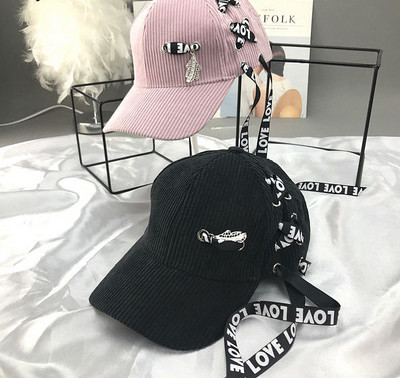 Νέο μοντέλο γυναικείο καπέλο με γείσο και κορδόνια