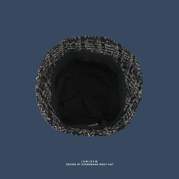 Kockás női horgászsapka