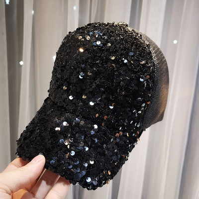 Νέο μοντέλο casual γυναικείο καπέλο με πούλιες και γείσο