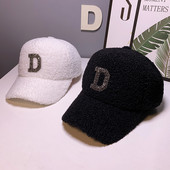 Új modell női gyapjú sapka napellenzővel