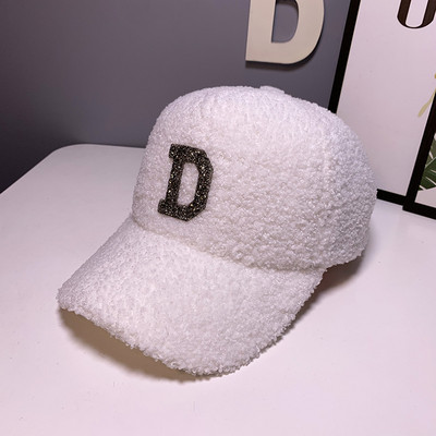 Új modell női gyapjú sapka napellenzővel